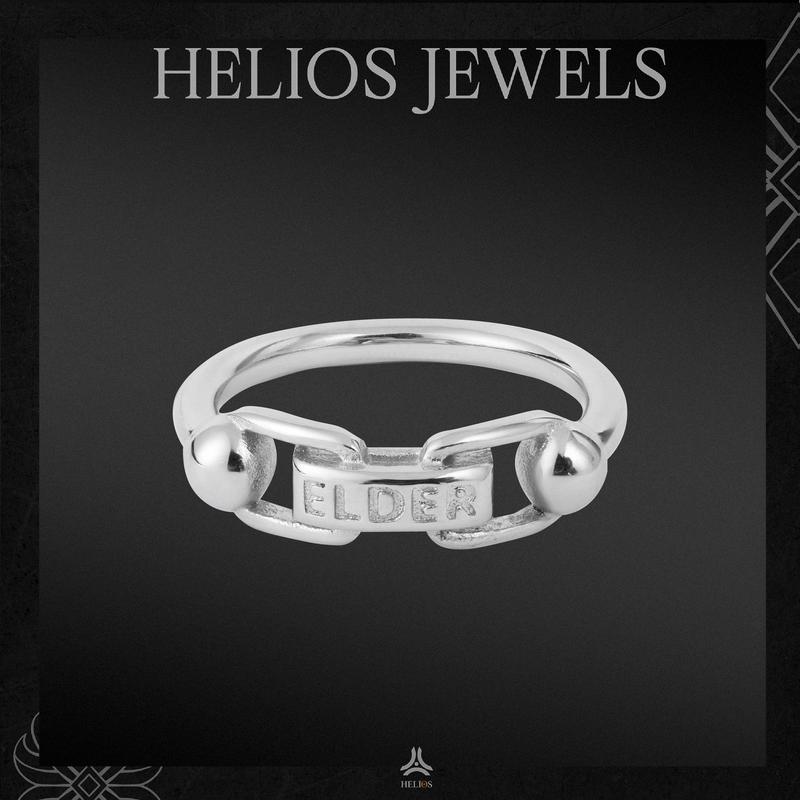 Nhẫn Thời Trang Stainless Steel Stamp Elder Helios Jewels