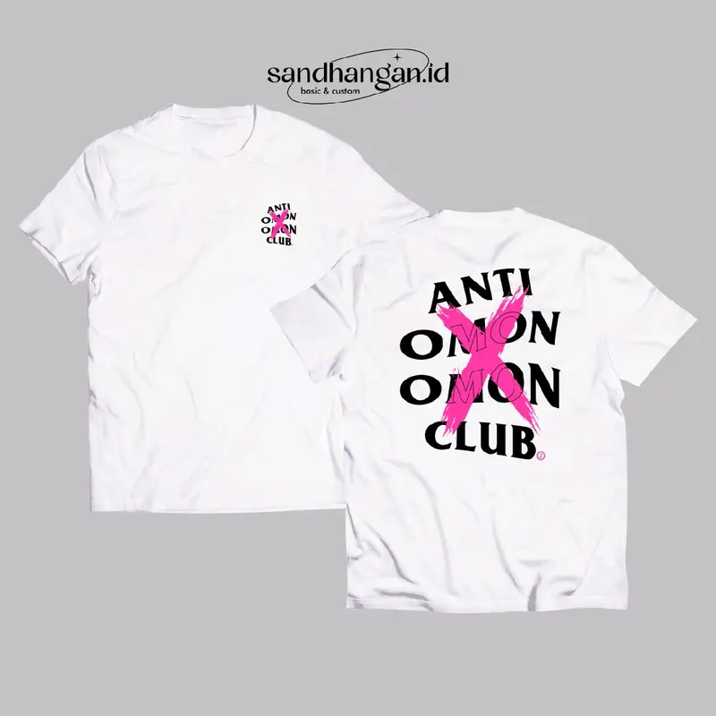 KAOS OMON2 CLUB PREMIUM COMBED 24S VIRAL KATUN Santai Lembut 1