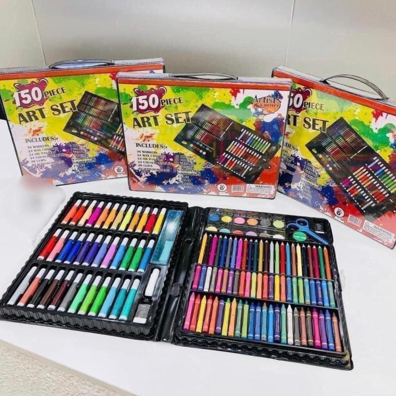 Sét bút màu 150 chi tiết full box (cho bé yêu) 4