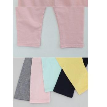 Quần legging bé gái. Quần legging đùi mùa hè chất cotton đẹp, quần dư xịn cho bé gái QCH11 3