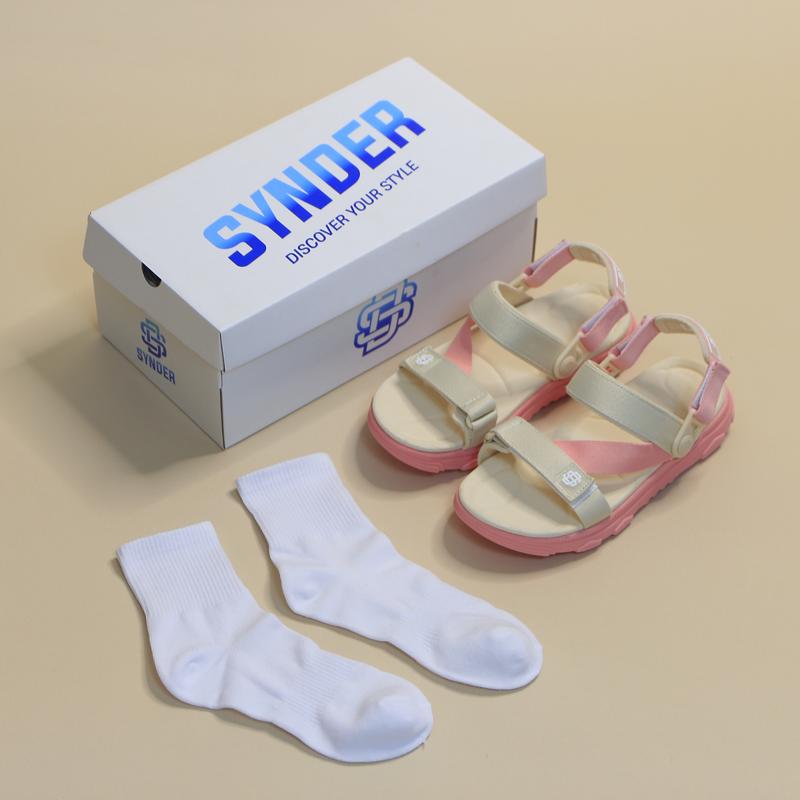 Product Introduction of Dép Sandal Nữ SYNDER SD2 - Dép đẹp  nhẹ,thoáng mát [Be Hồng, Size 36-39, Tặng chai vệ sinh] 16