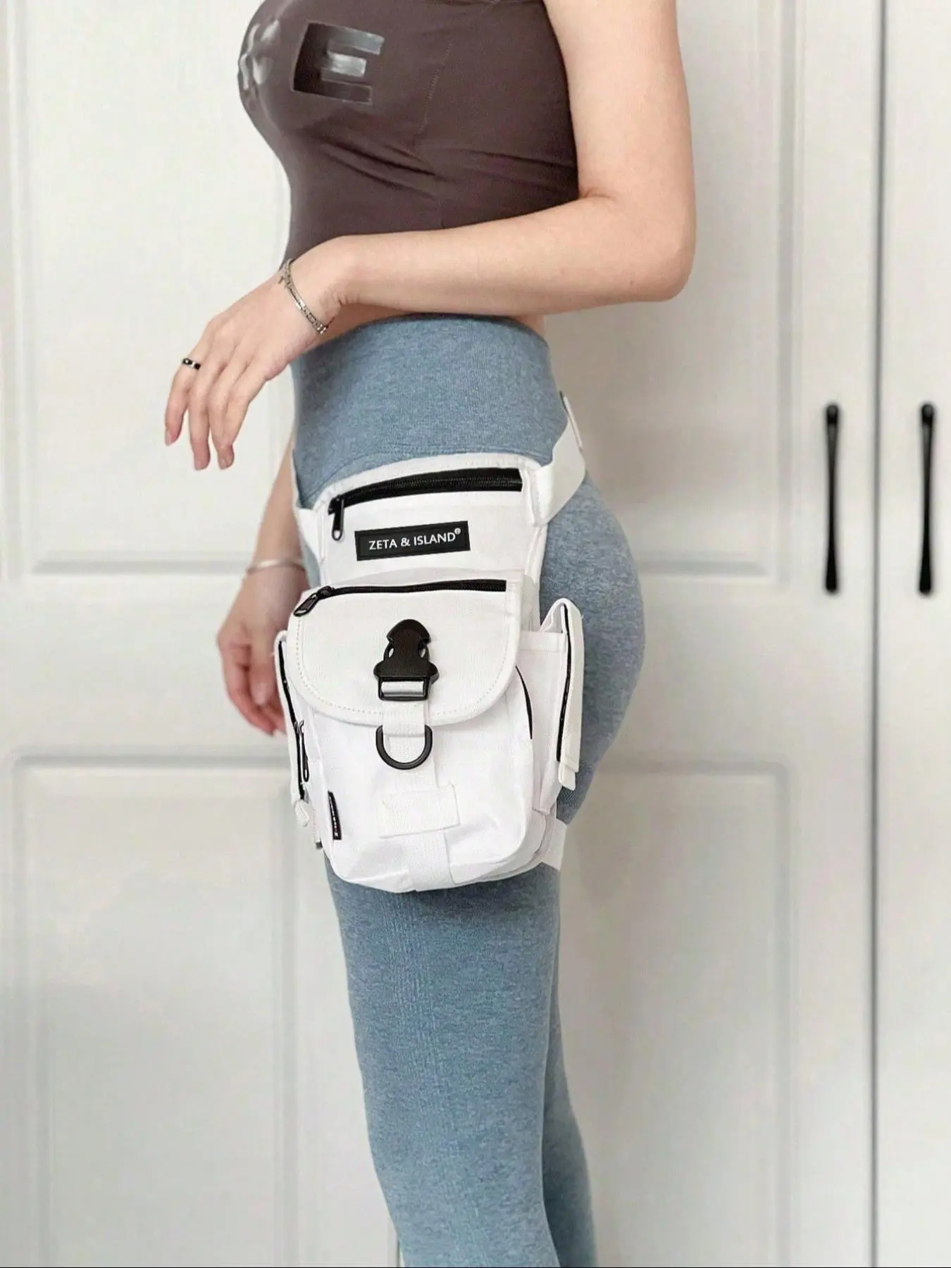 Women's Fashionable Solid Color Fanny Pack, Casual Versatile Zipper Belt Bag for Daily Used, Trendy All-match Sling Bag for Women & Girls