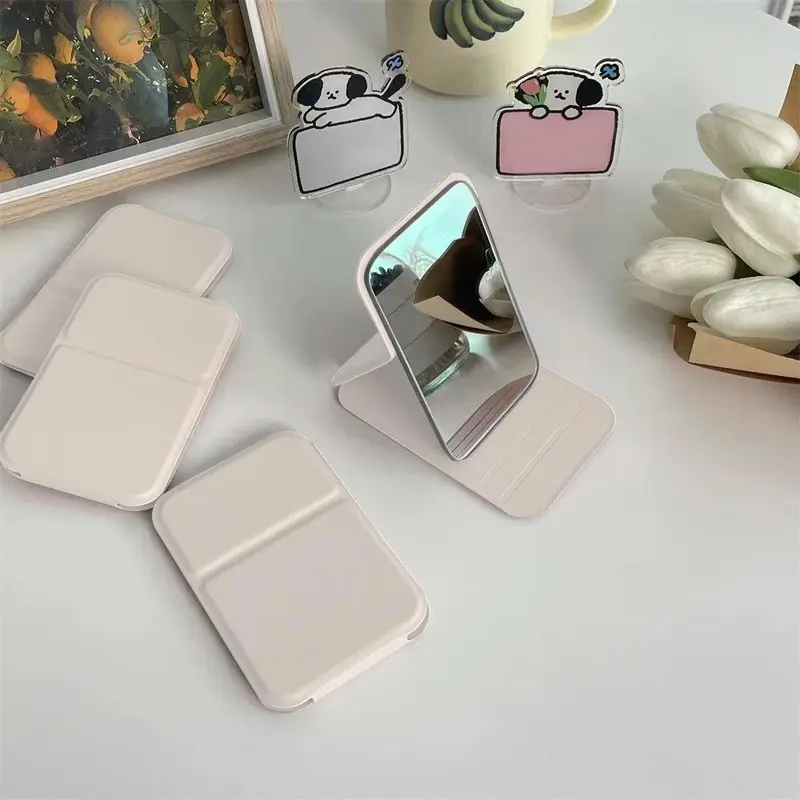 Portable Foldable Makeup Mirror, Adjustable Mini Mirror, Foldable Mirror for Dormitory & Office, Makeup Tools for Women & Girls, Beauty Mirror, Vanity Mirror 5