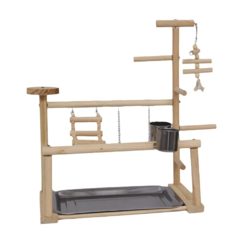 Photo inspiration: Fresh Look at Bird Play Stand Portable Parrot Playground Wooden Parrot Perch
