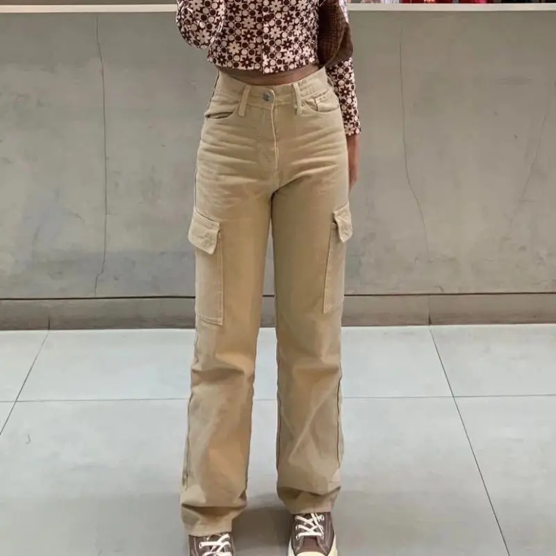 Cargo Pants Kulot Jeans-Kulot Cargo Jeans Model Terkini Celana Panjang 2