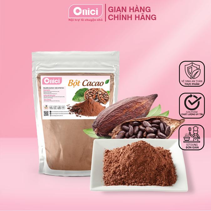 Bột Cacao Malaysia Bếp Của Mẹ ONICI 500G - Nguyên Liệu Pha Chế Thức Uống Hoặc Làm Bánh