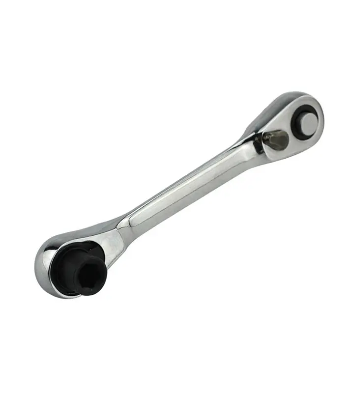 Cờ Lê Cần Gạt Kép, 1 / 4in, Cầm Tay, Tháo Nhanh, 72 Răng, Khoảng Cách Hai Chiều 3