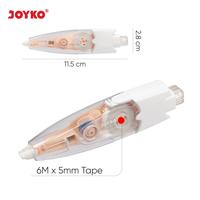 Gambar Pita Koreksi Correction Tape Joyko CT-571 12M x 5mm - Spesifikasi dari Joyko Indonesia Kota Administrasi Jakarta Utara 2 Tokopedia