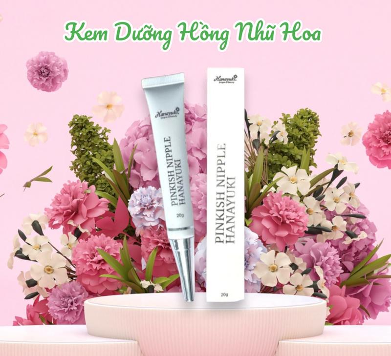 Kem Dưỡng Hồng Nhũ Hoa Hanayuki Nữ Dưỡng Body Arbutin