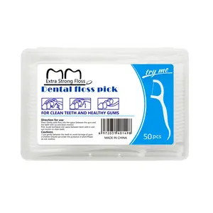 Dental Floss Tusuk Gigi Benang isi 50pcs Box Mulut