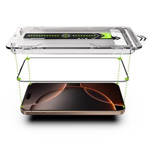 ตัวป้องกันหน้าจอกระจกนิรภัย, คอร์เนล Gorilla, เข้ากันได้กับ Apple 16/15 Pro, คลังสินค้าปราศจากฝุ่น, ฟิล์มกันรอยโทรศัพท์ iPhone 14