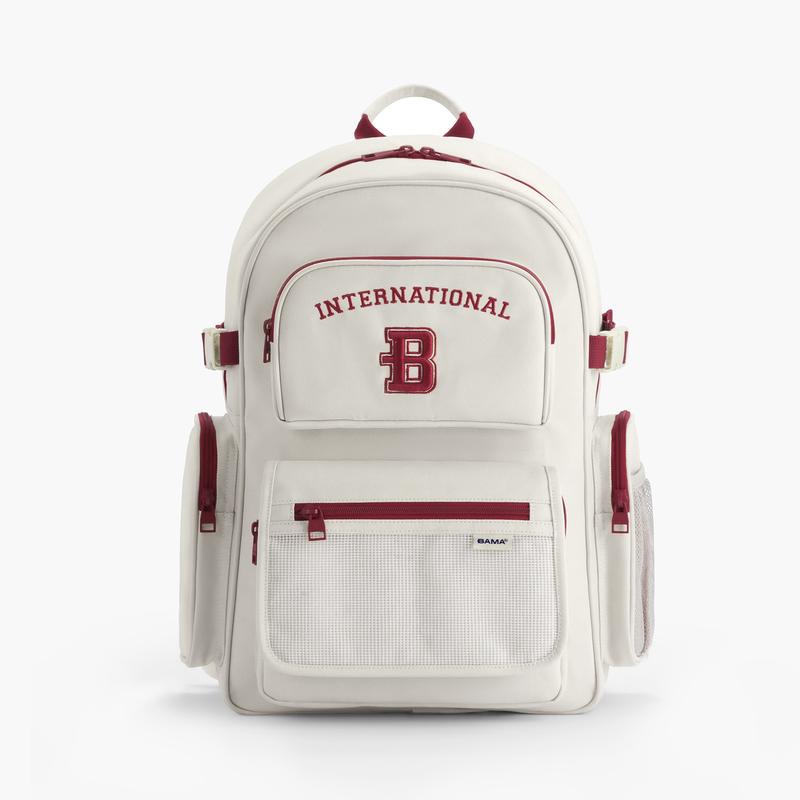 Balo nam nữ đi học đi làm BAMA Border Backpack chống nước nhiều ngăn đựng laptop 15 6 inch
