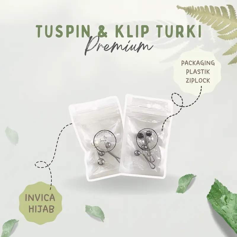 INVICA HIJAB | REFILL JARUM HIJAB PREMIUM | JARUM ANTI KARAT | PIN HIJAB | AKSESORIS HIJAB 3