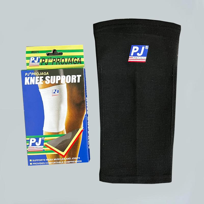 Bó Gối Thể Thao PJ601 | Màu Đen, Dày Dặn Co Giãn Tốt, Phù Hợp Cho Môn Bóng Chuyền, Cầu Lông, Chạy Bộ, Đá Bóng, Tập GYM Phụ Kiện Thun Sport Nam