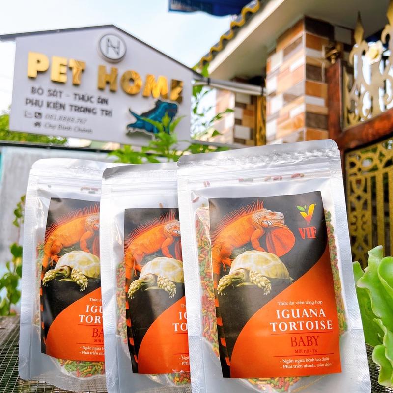 Thức ăn dạng hạt nhỏ cho Iguana size nhỏ 0