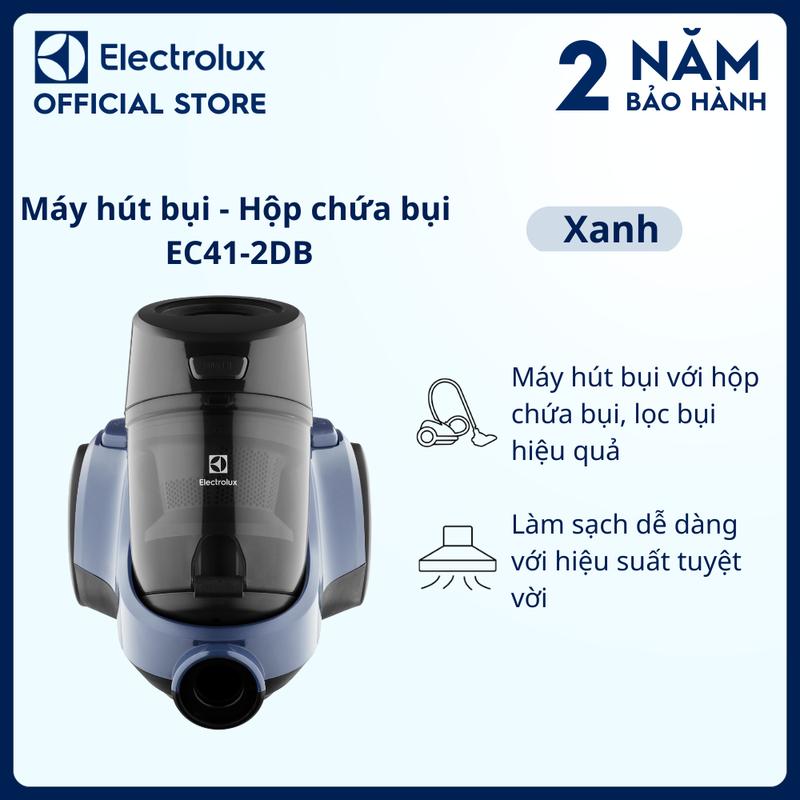 Máy hút bụi dạng hộp Electrolux EC41-2DB - lọc bụi hiệu quả, Làm sạch dễ dàng