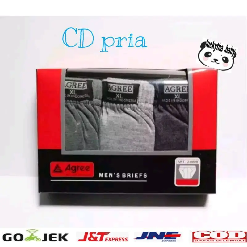 1box_AGREE celana dalam pria m.l.xl.xxl / CD agre merah/ underwear agree merah pria dewasa 0