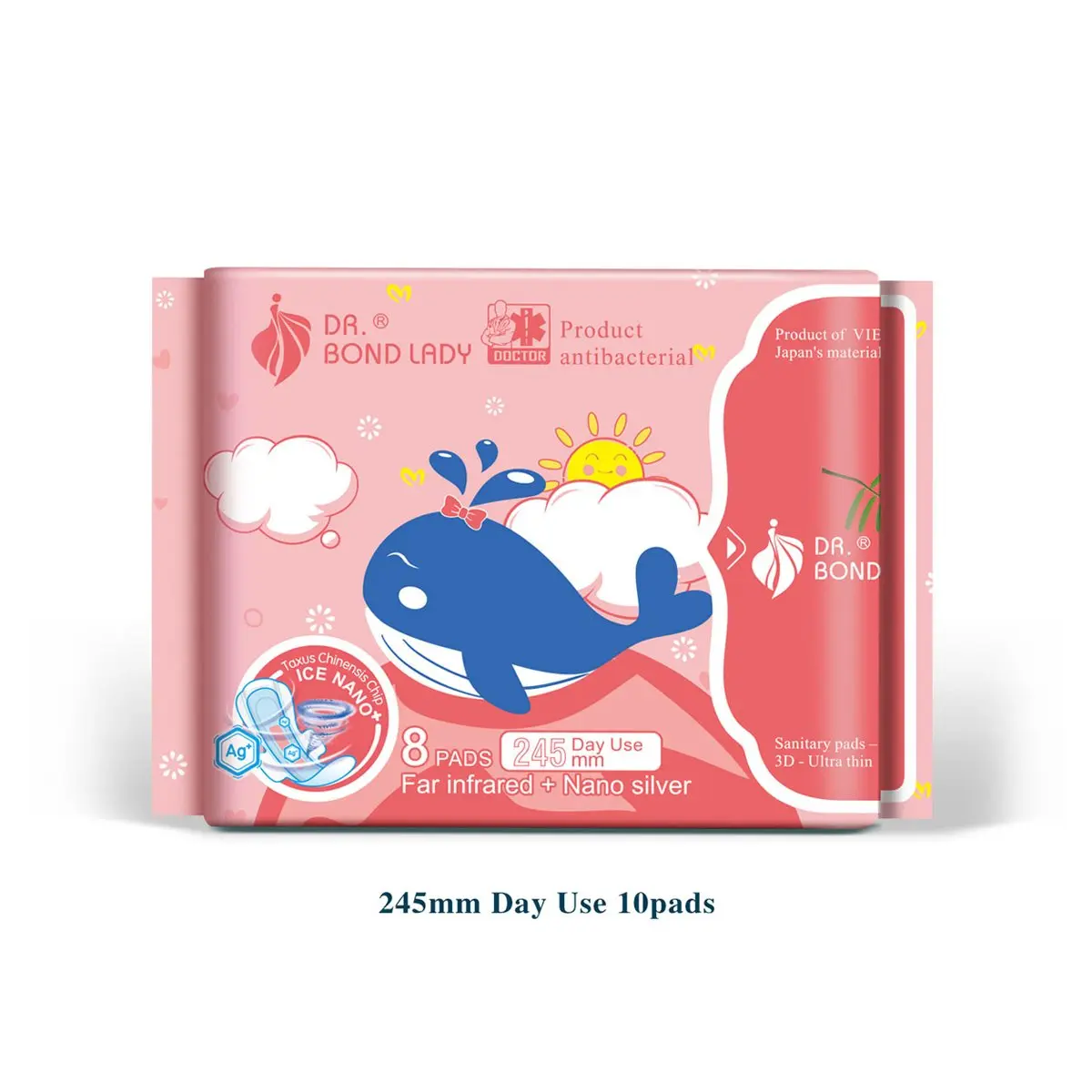 Băng Vệ Sinh DrBonbaby không cánh Siêu Mỏng Siêu Thấm Siêu Chống Tràn