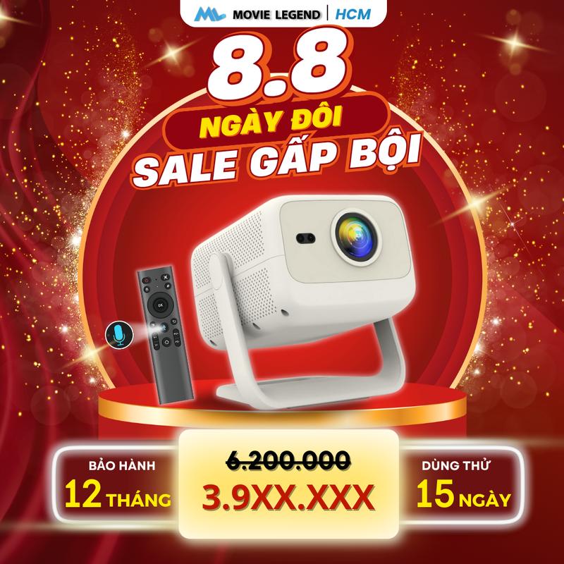 [ DonNguyen_Khung Màn] Máy Chiếu Q10 Ultra Max Version 2 - Máy Chiếu Movie Legend, Hỗ Trợ Full HD SBF