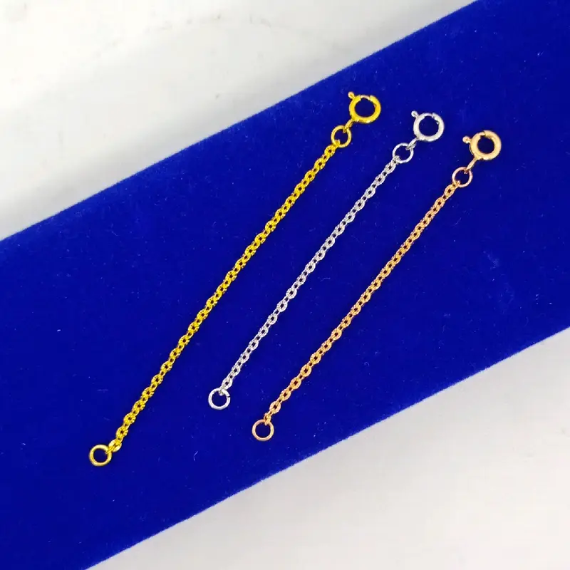 rantai extension - rantai penyambung kalung & gelang - perhiasan fashion 1