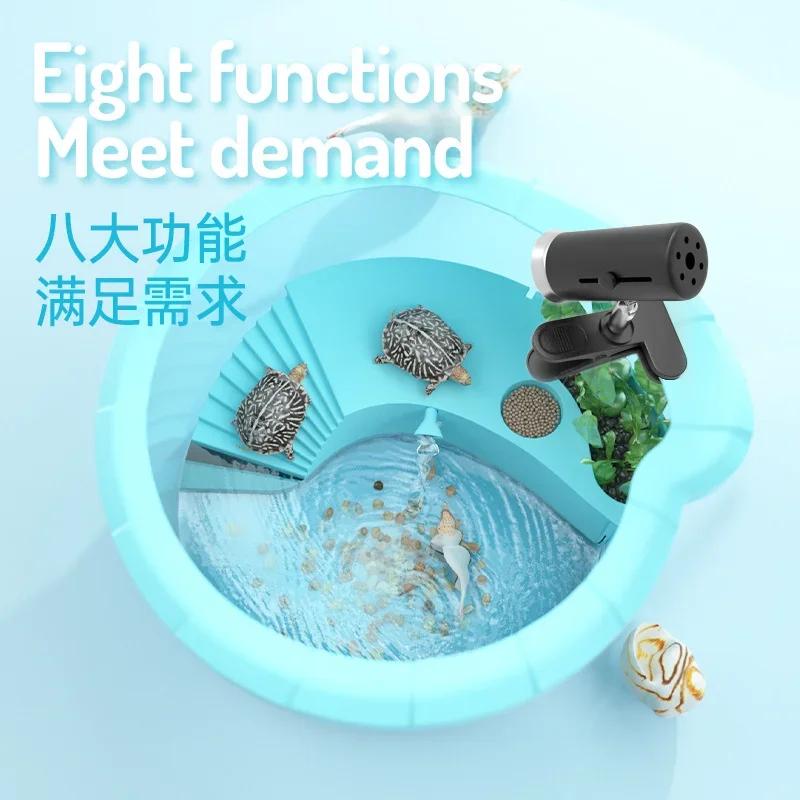 with Cover Anti-Escape Platform Climbing Mini Tortoise Brazilian Tank Filter Water Pump Integrated Turtle Breeding Box 0