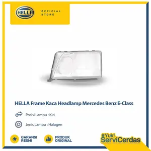 HELLA Frame Headlamp Mercedes Benz E-Class (Kiri) - Bingkai Kaca Mobil