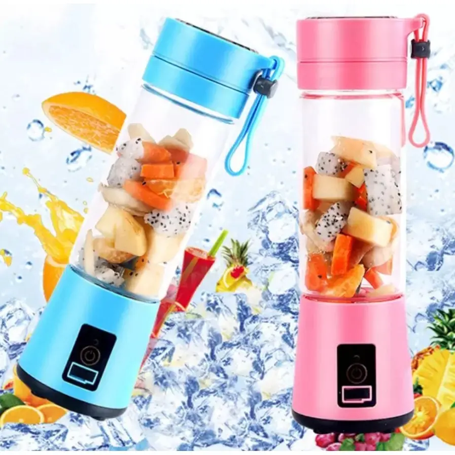 Rechargeable Electric Fruit Juicer Portable Juice Cup Blender USB