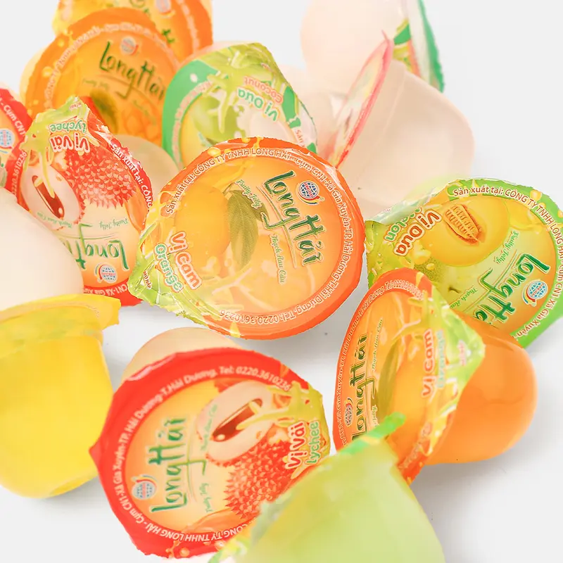 Thạch Rau Câu Long Hải Hương Vị Tổng Hợp Trọng Lượng Túi 416 G Ăn Vặt Snack Food Thức Ăn 7