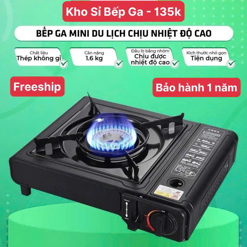 Bếp Gas Mini , Bếp Ga Du Lịch Sơn Tĩnh Điện Mẫu Mới 2024 AN TOÀN SP3123  Bảo Hành 1 Năm - Kho Sỉ Bếp Ga
