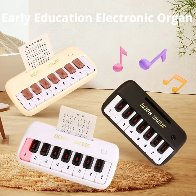 Children’s Electronic Keyboard Beginner-Friendly Pocket Mini Piano, Playable Music, Multifunctional Keyboard Instrument Toy
