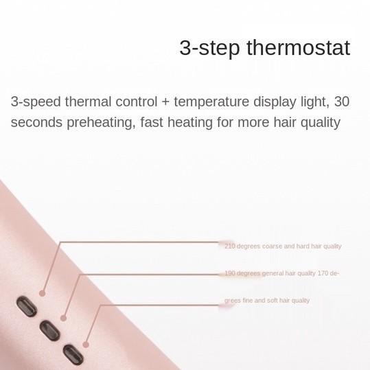 (BISA COD) MISSAI 28MM Catokan Curly Otomatis Catokan Keriting Rambut Otomatis Ceramics Curly 3 Level Penyesuaian Suhu Libra Hair Curly Styler XN388 Elektrik Sisir Merah 6