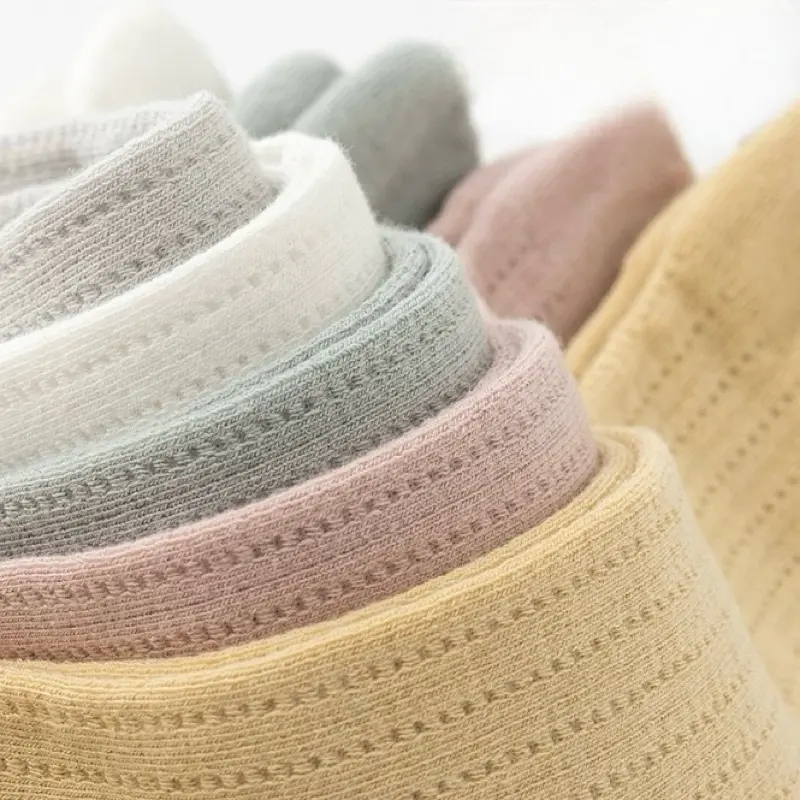 Tất Lưới Cho Bé Dài Qua Đầu Gối, Vớ Cotton Thoáng Khí Cho Bé Trai Và Bé Gái TAT12 7