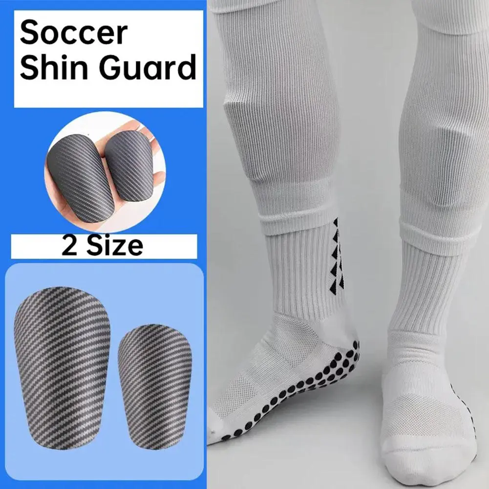 1 Pair Mini Football Shin Pad Lightweight Soccer Training Wear-resistant Board Shock Leg Shank O1F4