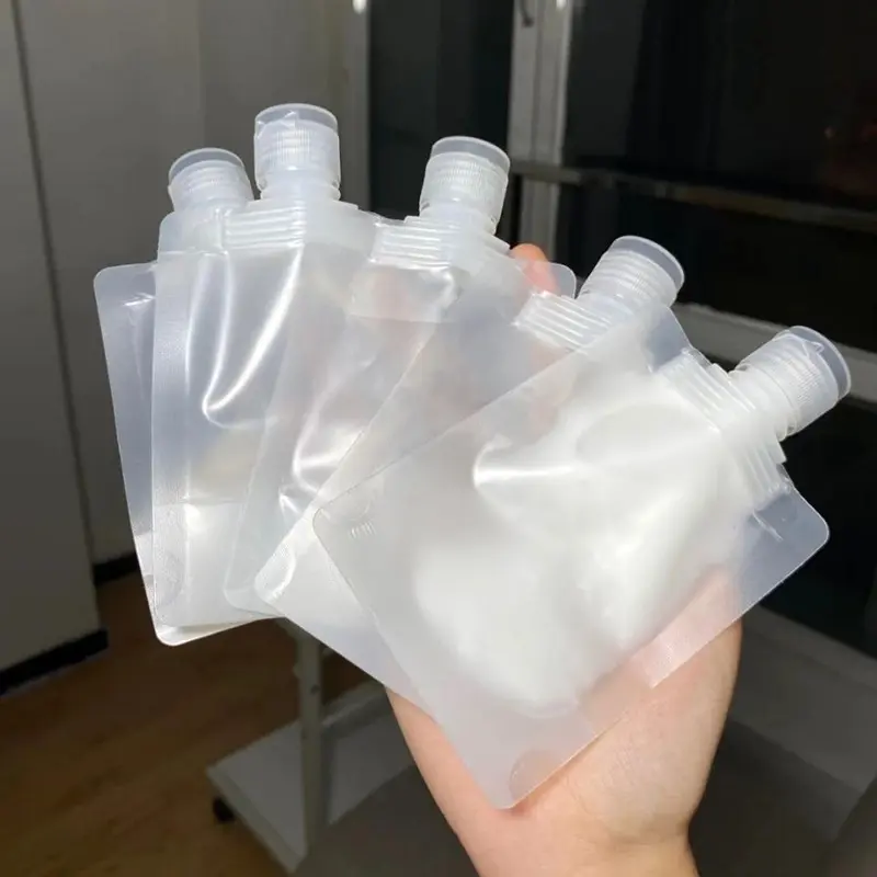 Túi Chiết Đựng Dầu Gội Mỹ Phẩm Trong Suốt Nhỏ Gọn Dạng Bóp Mang Đi Du Lịch 30/50/100Ml