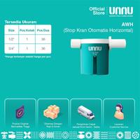 Gambar UNNU Stop Kran Otomatis Horizontal - AWH - 1/2" dari UNNU.official Kab. Gresik 4 Tokopedia