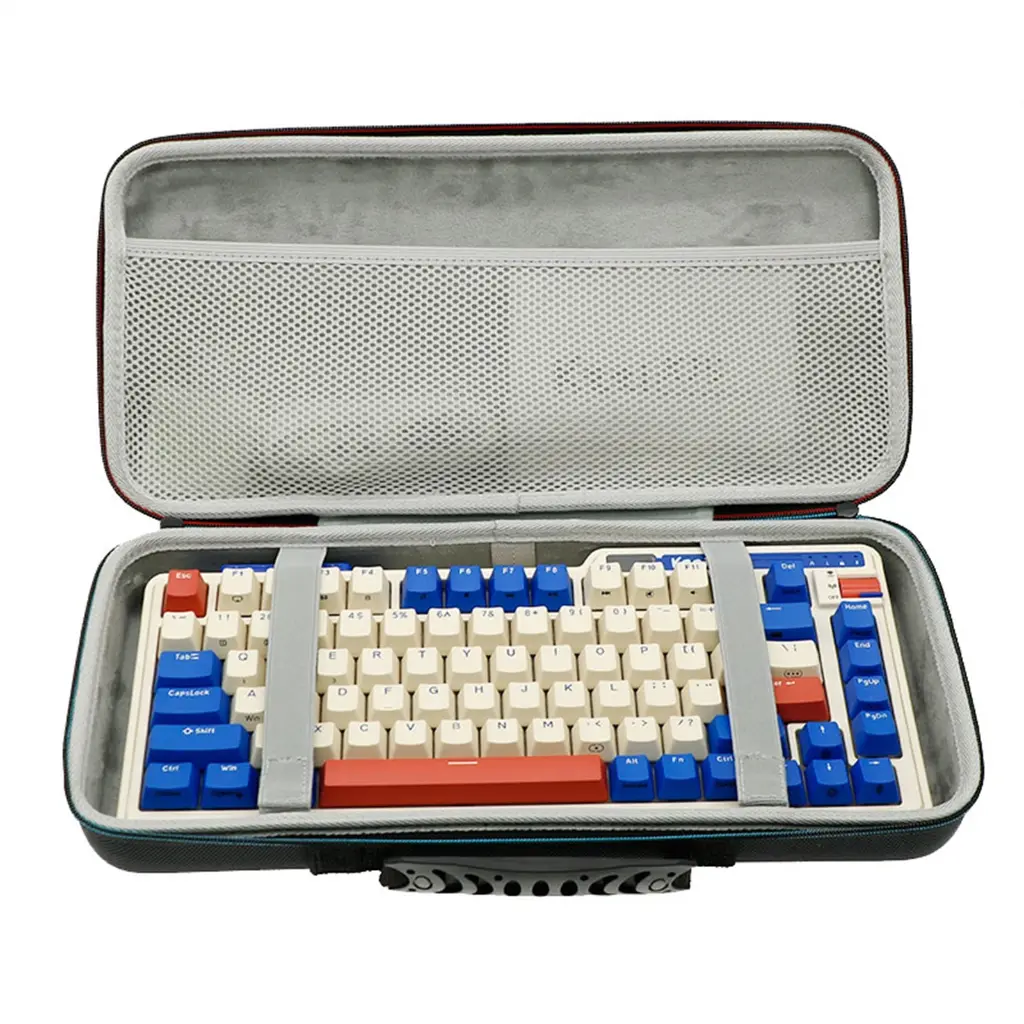 Hộp Đựng Bàn Phím Bảo Vệ, Siliy, Có Túi Bên Trong, Tương Thích Với Bàn Phím KZZI K75 PRO RGB 75%