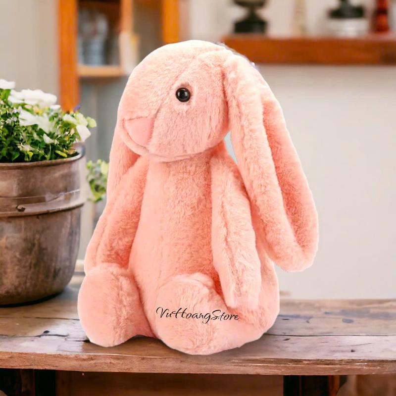 SIZE 60CM- THỎ BÔNG JELLYCAT ( ĐO TỪ ĐẦU XUỐNG CHÂN-THEO THIẾT KẾ TAY CHÂN ÍT BÔNG)