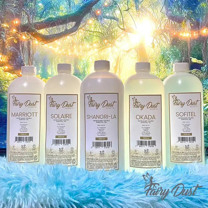 1L 500mL 1Gal Hotel Scents Premium Water based Soluble Essential