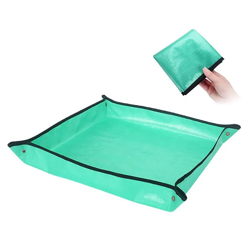 Gardening Pot Mat, Foldable Non-slip Indoor & Outdoor Plant Pot Tray, Gardening Accessories 5