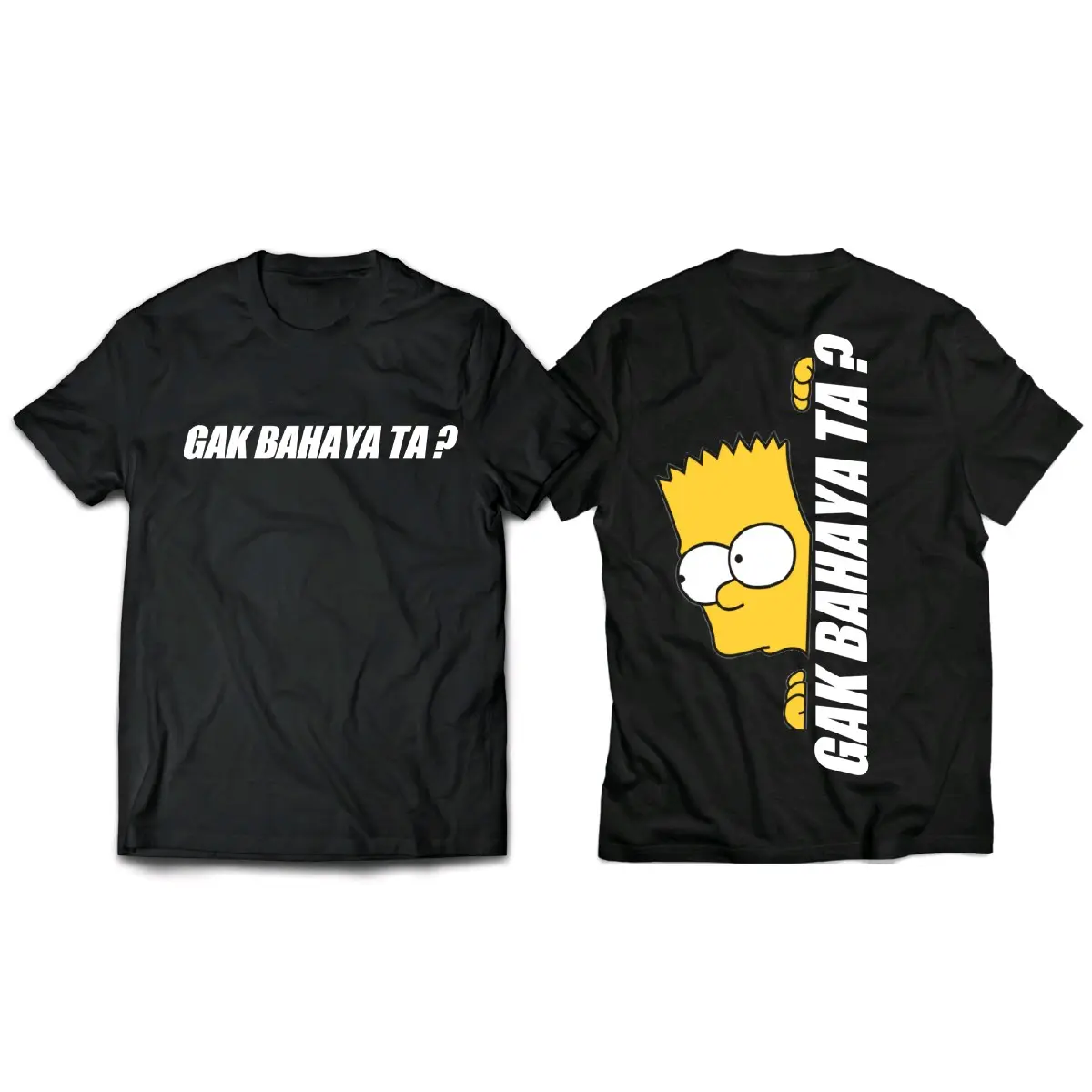 Kaos Gak Bahaya Ta? Bonus Stiker