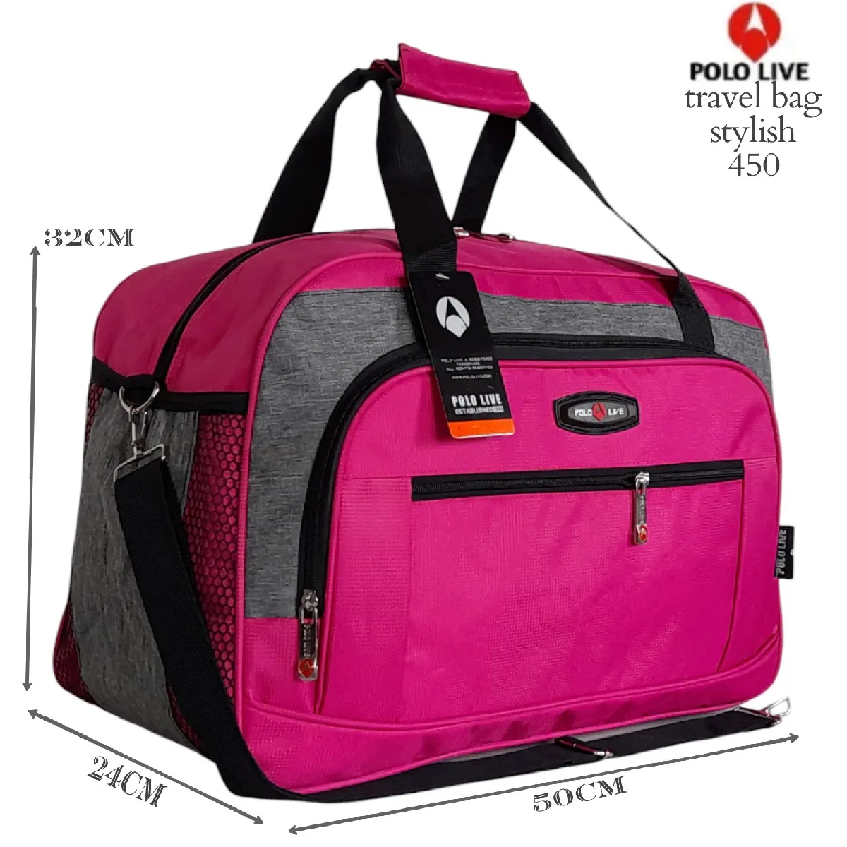 Tas pakaian tas travel pololive tas multifungsi tas slempang tas koper tas pria taa wanita Setrip