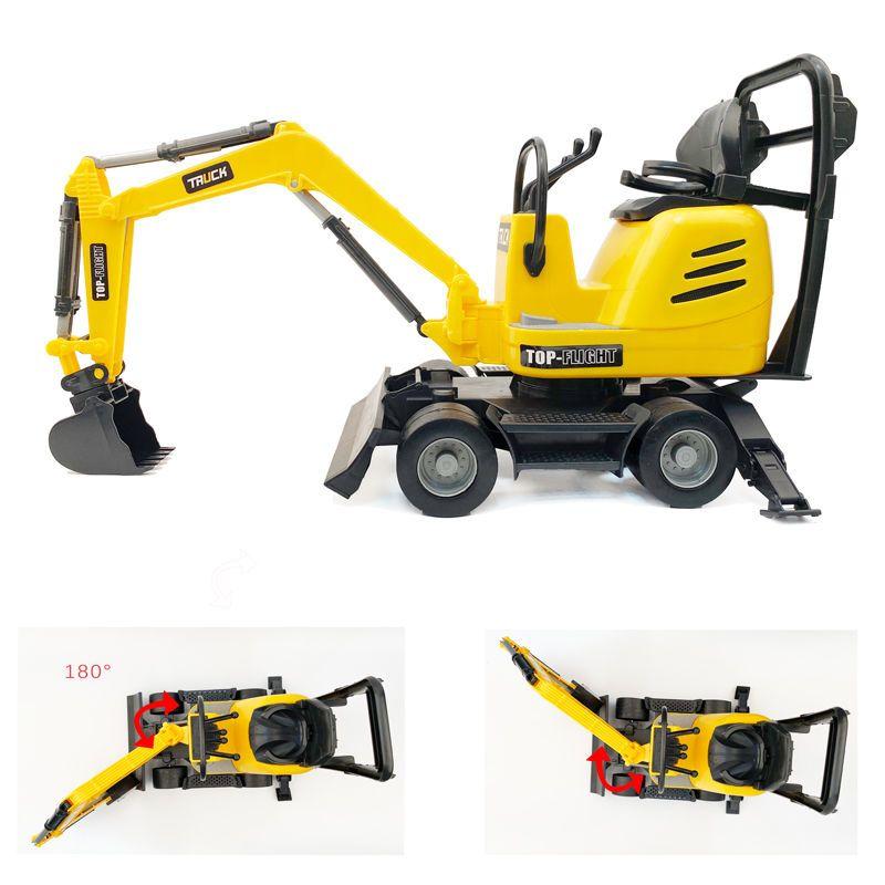 Product Introduction of Xe Đồ Chơi Máy Xúc Khổng Lồ, Bộ Đồ Chơi Xe Kỹ Thuật Cho Trẻ Em, Mô Hình Xe Bé Trai Và Bé Gái, Chuyển Động Quán Tính, Thích Hợp Cho Đồ Chơi Bãi Biển, Năm 2025 10
