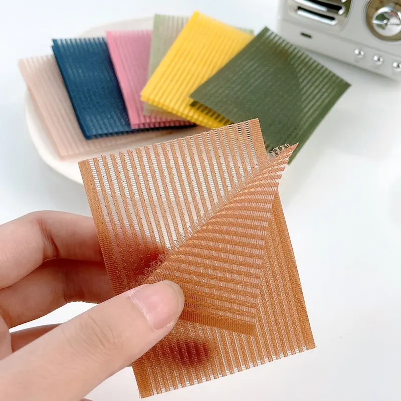 Miếng Dán Tóc Mái, Không Để Lại Dấu Vết, Dành Cho Nữ, Tóc Mùa Hè, Miếng Dán Đầu, Quà Tặng Velcro Cài Tóc 7