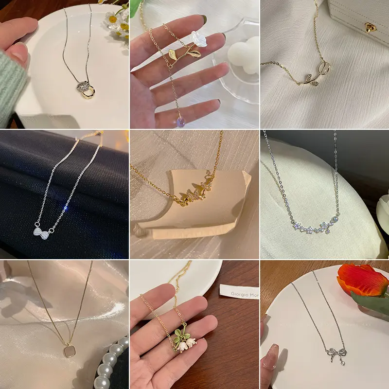 Vòng Cổ Trang Trí Mặt Dây Chuyền Trang Trọng, Phong Cách Cô Gái Nóng Bỏng, Phong Cách Ins Độc Đáo Dây Chuyền Xương Đòn, Thiết Kế Nơ, Thích Hợp Cho Người Nổi Tiếng Trên Internet, Giá Cả Phải Chăng Và Sang Trọng, Vòng Cổ Bảo Quản Màu, Dành Cho Phụ Nữ