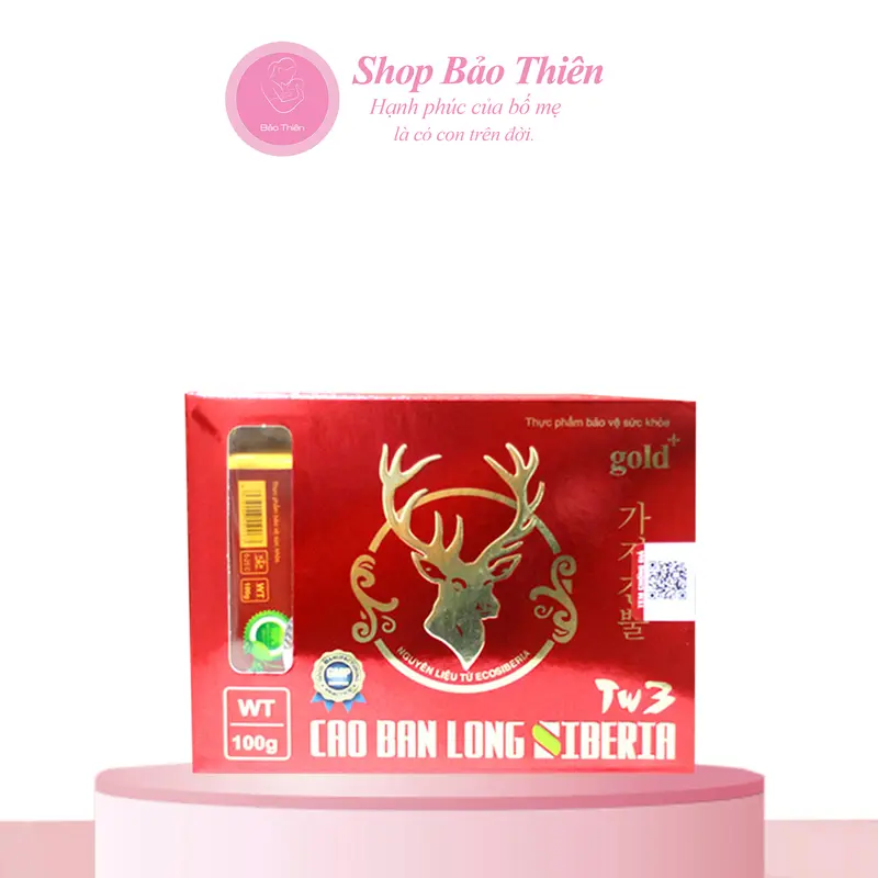 Cao ban long Siberia – hộp 100g- Thực phẩm bổ sung sưc khỏe 2