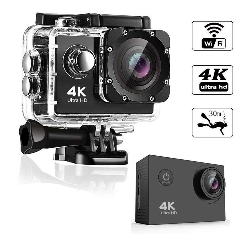 Motion Camera, 4K HD Camera Wifi Diving Sports Camera DV Waterproof Outdoor Underwater Camera 1