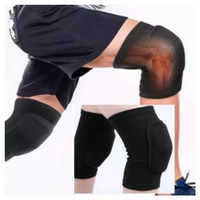 2Pcs Knee Protectors / Leg sleeve pad basketball / Legpad / Leg sleeve pad High quality material Knee Kneepad Foam Knee Protectors Pair of 2 Pcs Left Right Volley Futsal Goalkeeper Takraw Skyboard | Kekinian