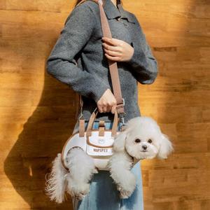 ポータブルペットキャリーバッグ、多機能ペットショルダーバッグ、犬猫用通気性ペットキャリーバッグ、ペット用品