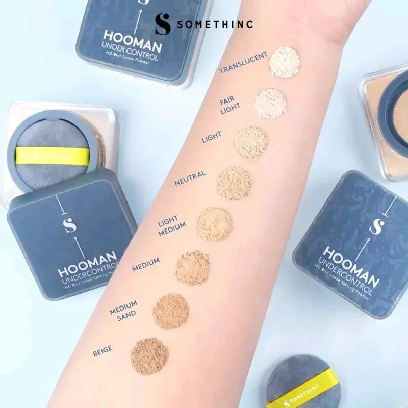 Somethinc hooman under control HD blur loose powder 1