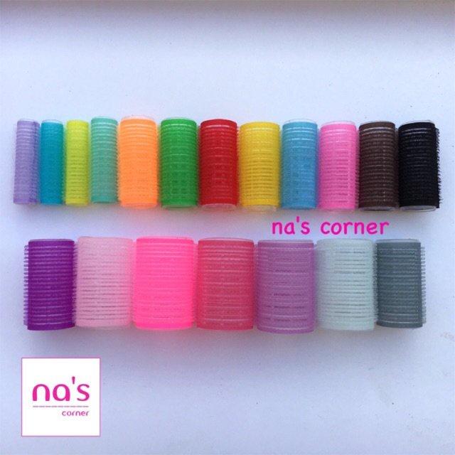 [SIZE 1.5-6cm] Bộ 2 cái Lô quấn tóc tự dính cuốn uốn phồng tóc mái nhựa (2 cái)